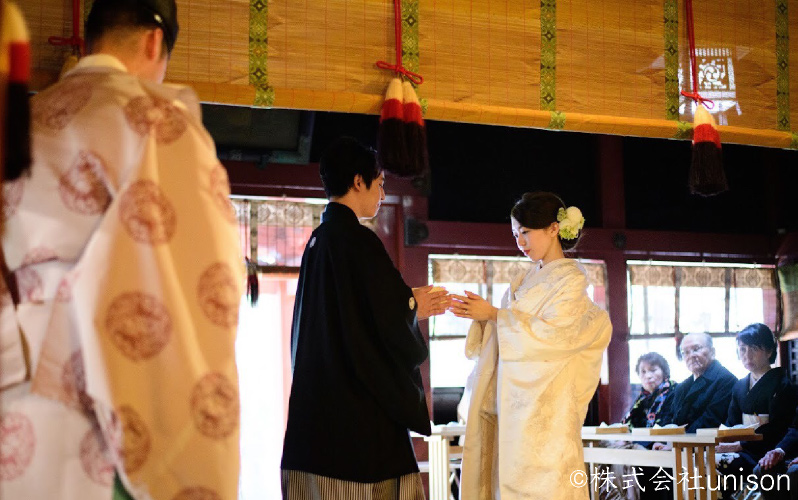 赤坂氷川神社での神前結婚式イメージ
