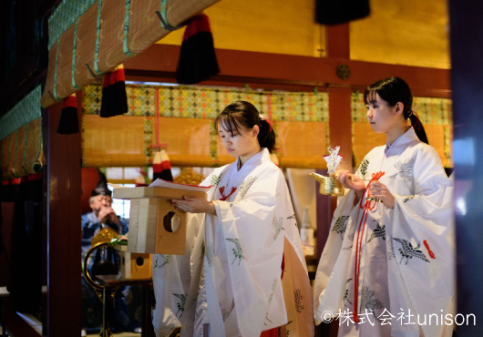 赤坂氷川神社での神前結婚式イメージ